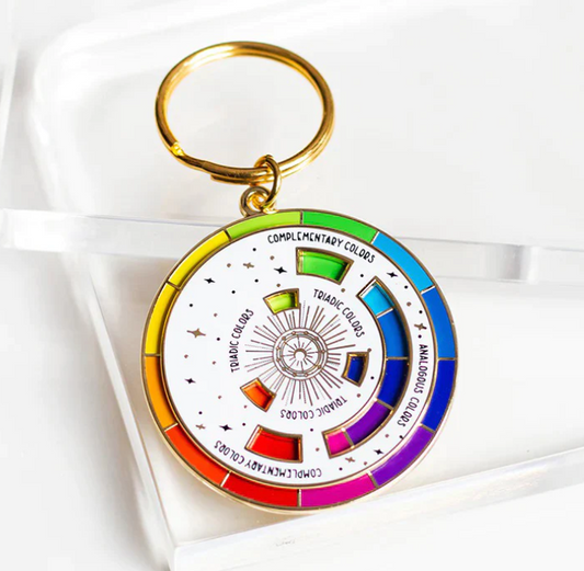 Color Wheel Key Chain